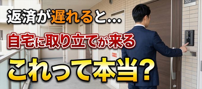 アメックスの支払いが遅れると自宅に取り立てに来る？